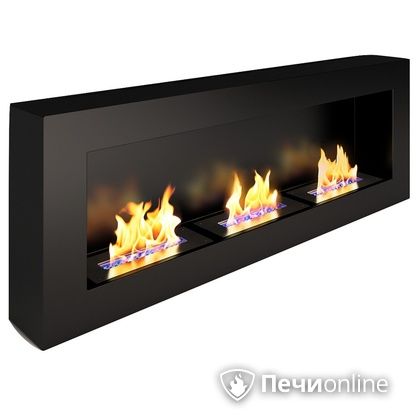 Биокамин ЭкоЛайф Fire Line black burgundy в Красноуфимске